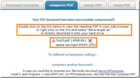 PDFcompress-Compressioncompleted