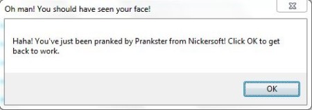 Prankster Pro- message