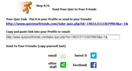 Quiz Your Friends-make quiz online