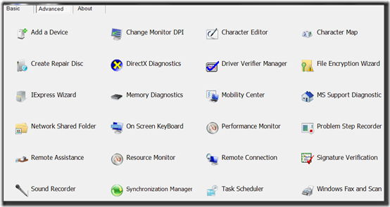 Advanced Utilities