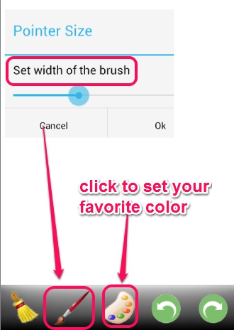 Scribbler Paint- interface