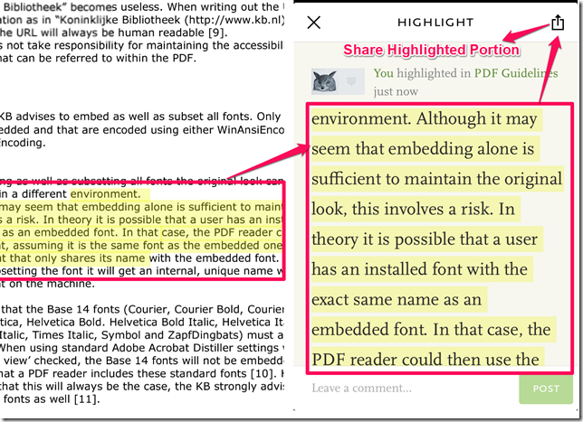 Readmill eBook Reader