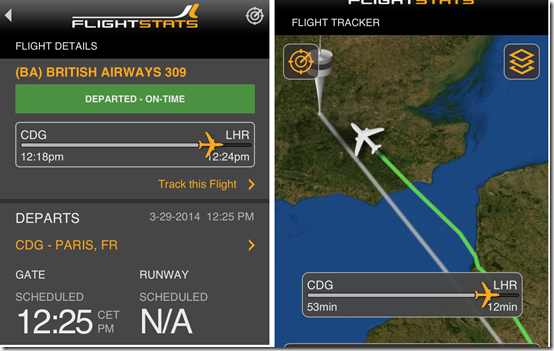 Flight Tracking Apps For iPhone