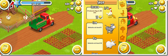 Playing Hay Day