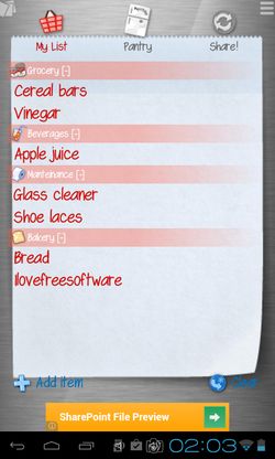 android shopping list apps 5