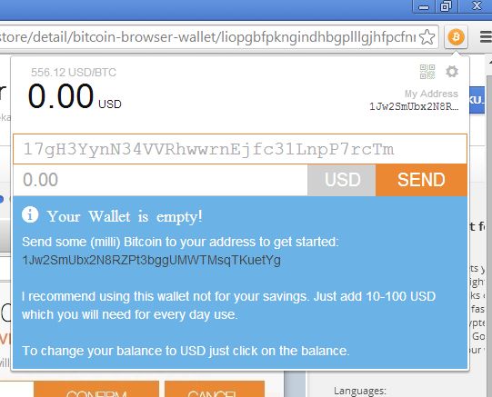 bitcoin wallet extensions google chrome-8