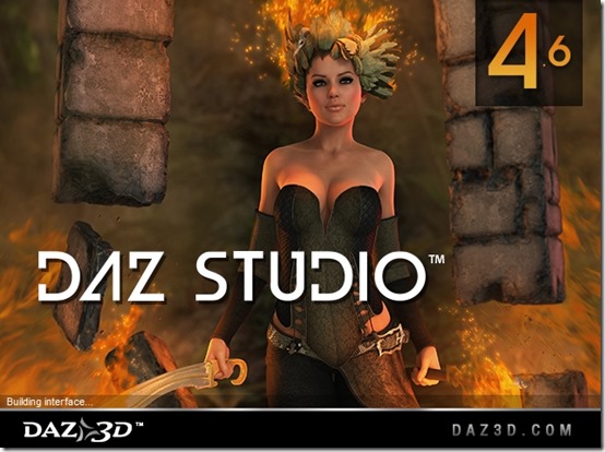 daz studio start up