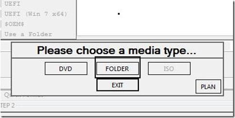 folder option