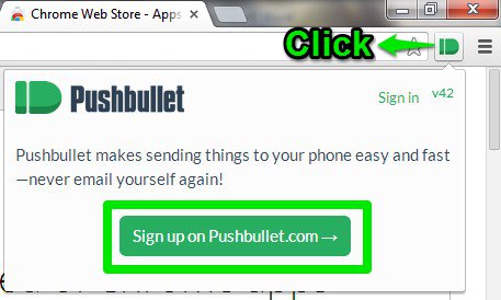 open pushbullet