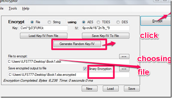 pfencryptor file encryption