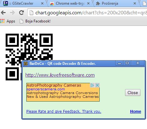 qr decorder extensions google chrome-3