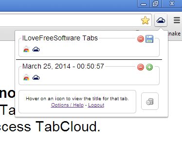 save tab chrome extensions
