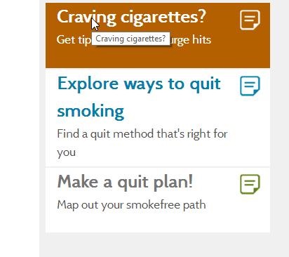 smokefree gov- help quit smoking