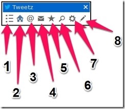 tweetz desktop uses