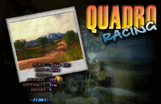 ATV Quadra RAcers Customize Your Game
