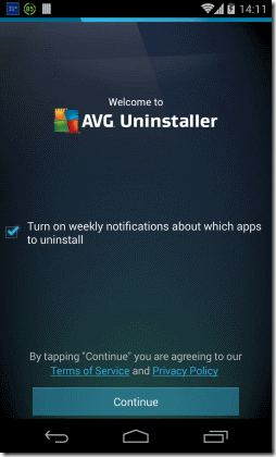 AVG Uninstaller Android