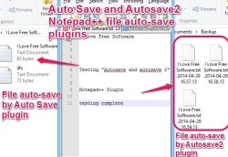 Auto Save and Autosave2 Notepad++ plugins featured image