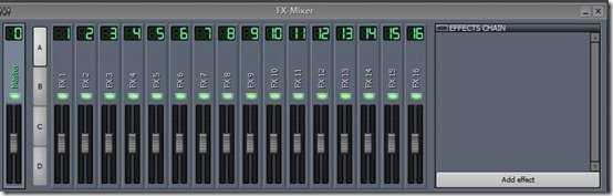 FX mixer