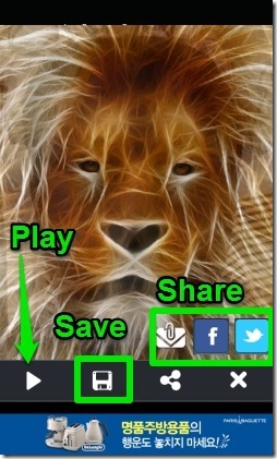 Face Morph-save and share