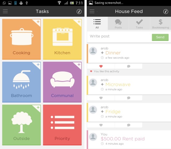 Fairshare For Android Share Tasks And Split Cost With Roommates