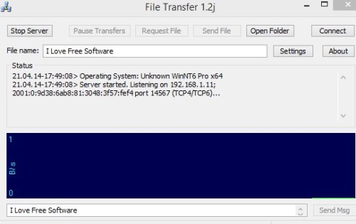 File Transfer - Interface