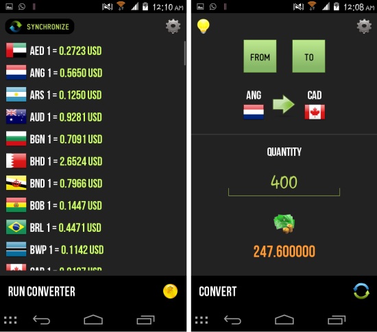 Free Talking Currency Converter For Android
