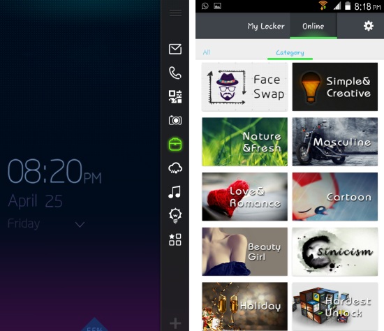 Get Animated Lock Screen With Locker Magic for Android