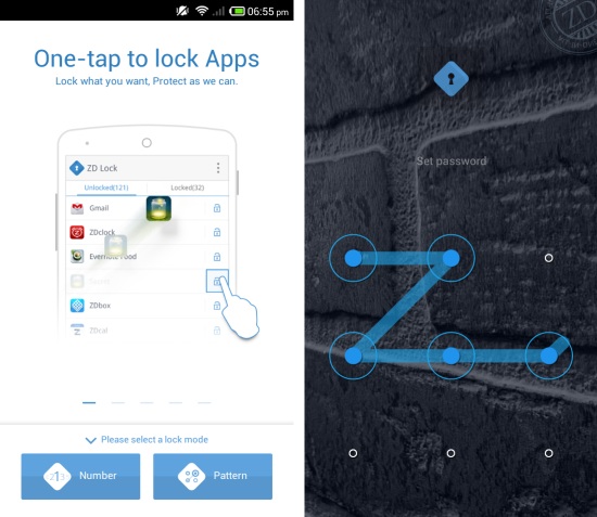 How to lock apps with ZDlock for Android