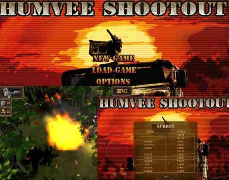 Humvee shootout