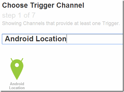 IFTTT Android Location