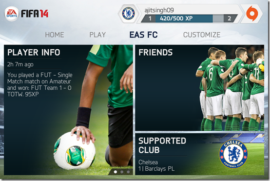 Other Features of FIFA 14