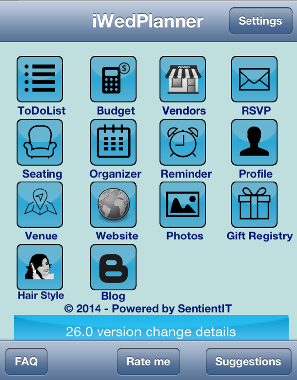 Wedding Planer Apps For iPhone.