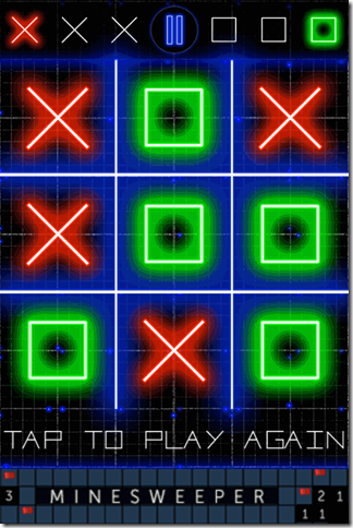 Tic Tac Toe Glow by TMSOFT