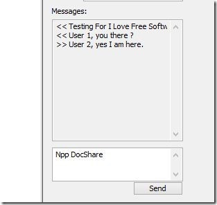 Npp Docshare - Text Messaging