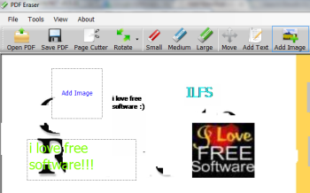 PDF Eraser- edit a PDF