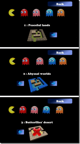 Pac-Man Ring Worlds
