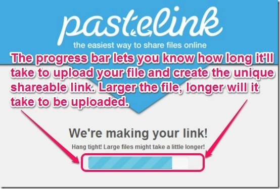 Pastelink - File Share box