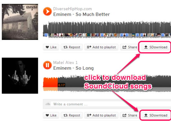 SDownload- download songs from SoundCloud