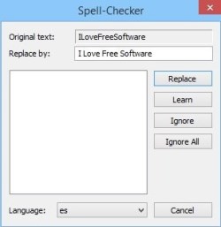 Spell - Checker - Interface