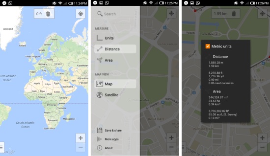 Starting with Maps Measure for Android