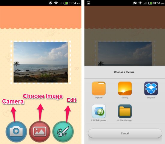 Starting with Photo Editor Pro for Android