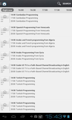 TV guide apps android 1