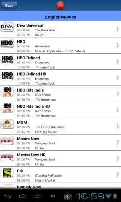TV guide apps android 5