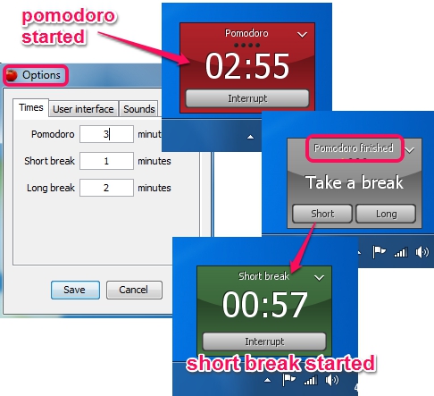 Tomighty- free desktop timer