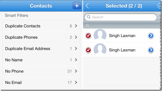 Contacts Cleanup & Merge Free