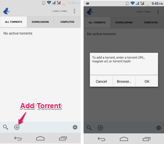 Using Vuze Torrent Downloader for Android