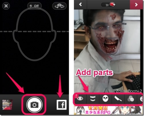 ZombieBooth 2-capture image-add effects