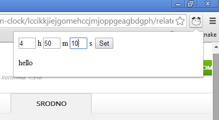 alarm clock extensions for Google Chrome-10
