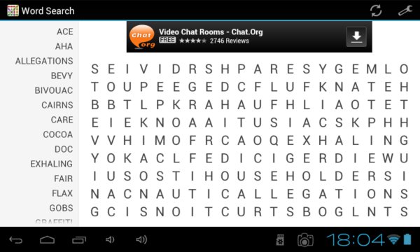 android word search game app