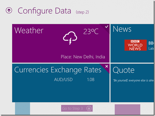 Lockscreenify-configure data